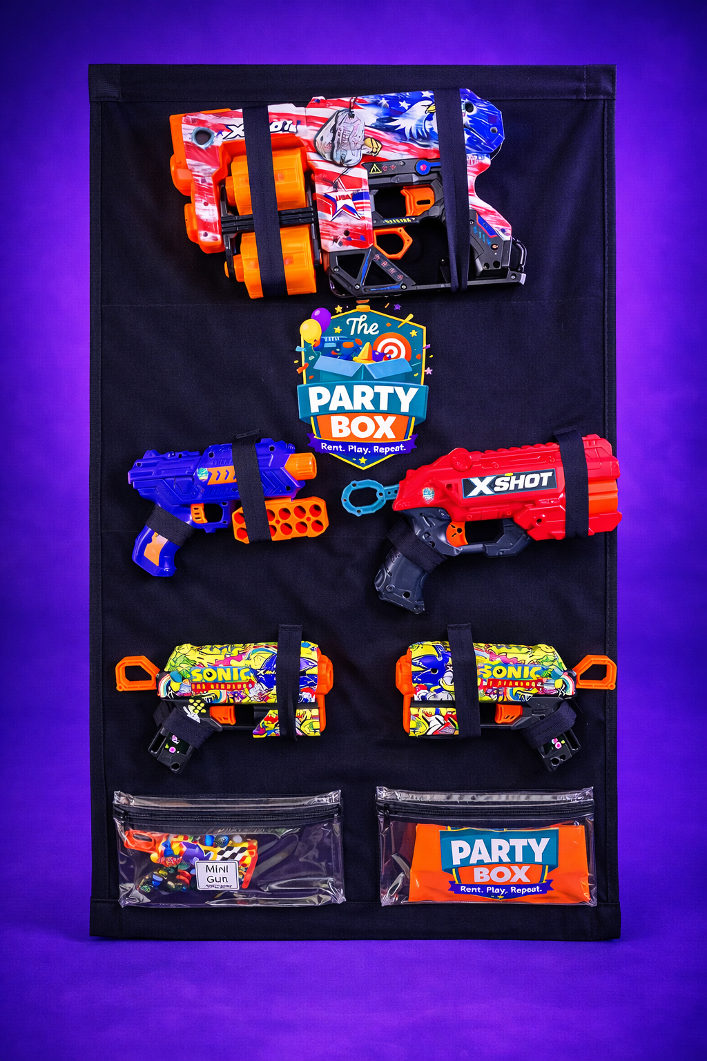 Nerf Battle Party Box Rental