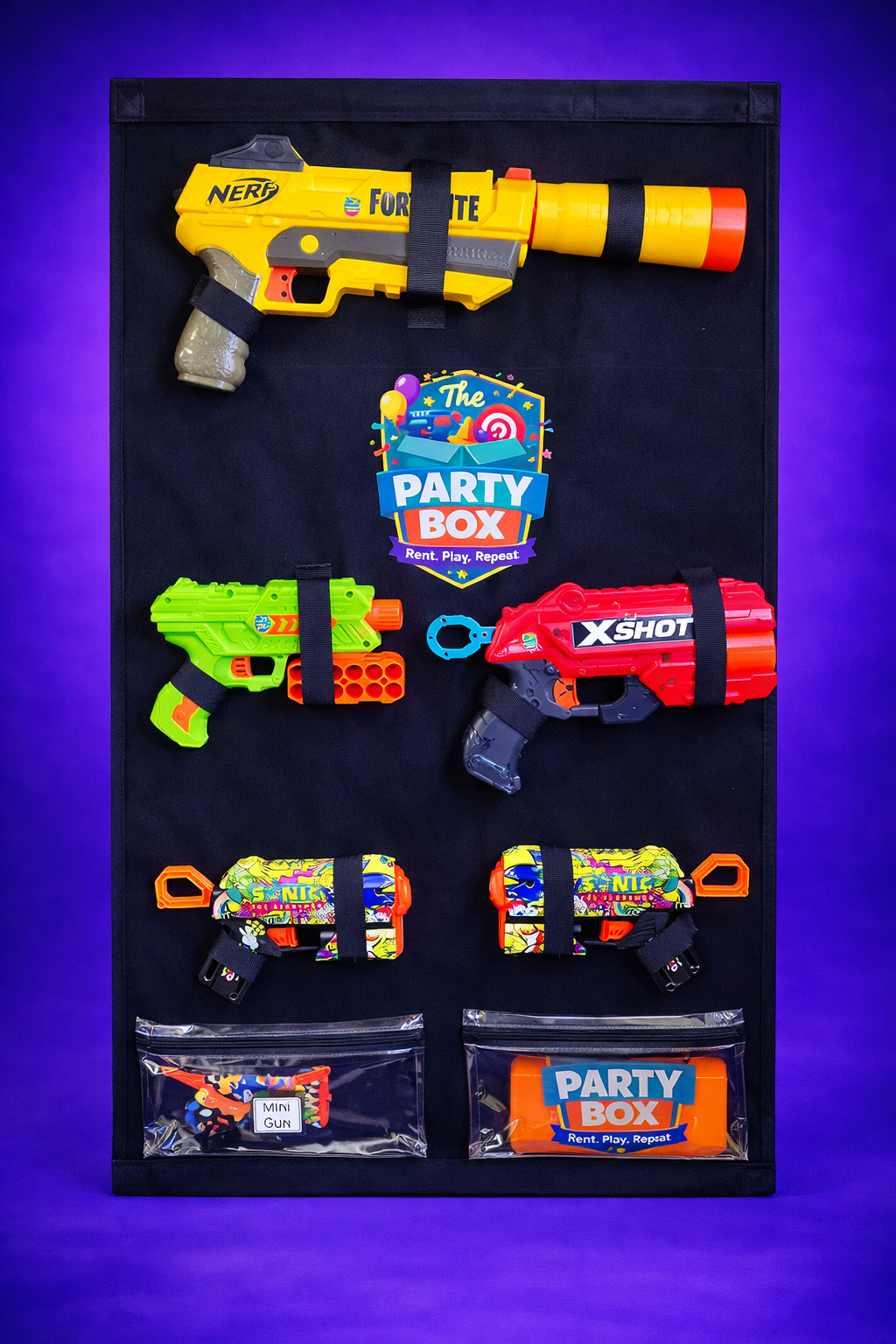 Nerf Battle Party Box Rental